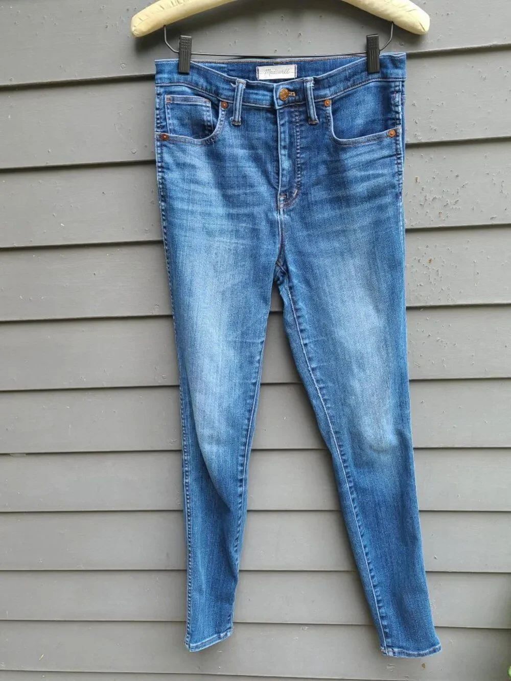 Madewell High Rise 10" Skinny Jeans size 28T
